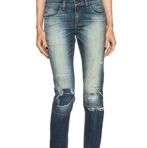 Rag & Bone Jeans Size 27 The Dre in Surfer Repair